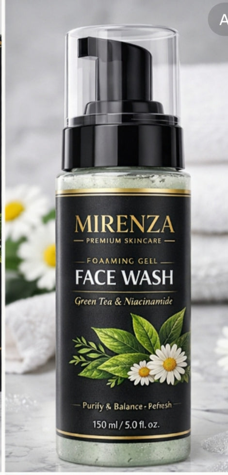 Mirenza Organic Glow Purify Foaming Face Wash