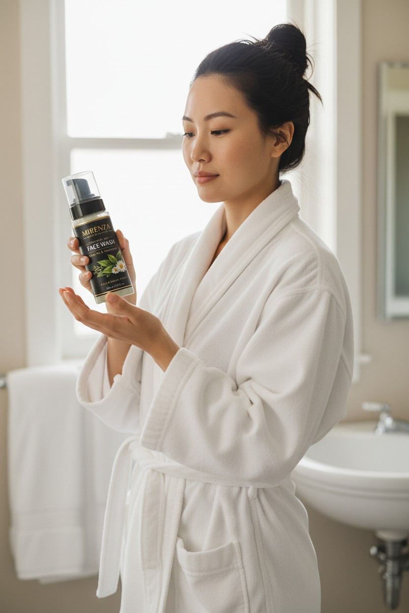 Mirenza Organic Glow Purify Foaming Face Wash