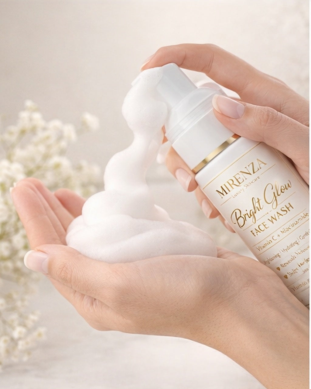 Mirenza Organic Bright Glow Face Wash